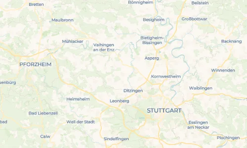 Regenradar Vorschaubild - Aktuelle Niederschläge in Hemmingen und Umgebung