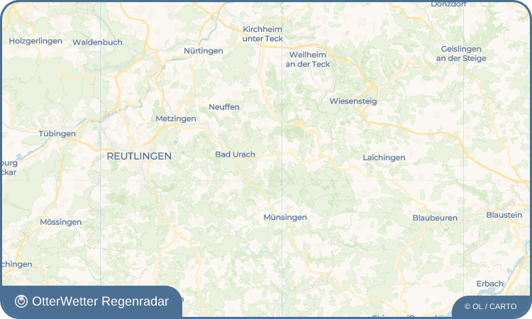 OtterWetter Regenradar-Widget Hengen