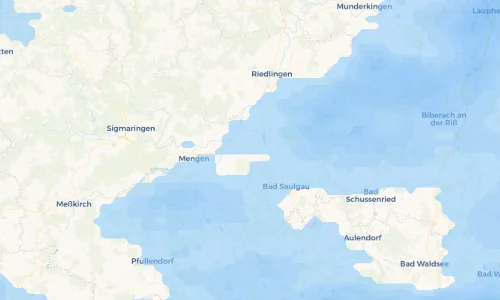 Regenradar Vorschaubild - Aktuelle Niederschläge in Herbertingen und Umgebung