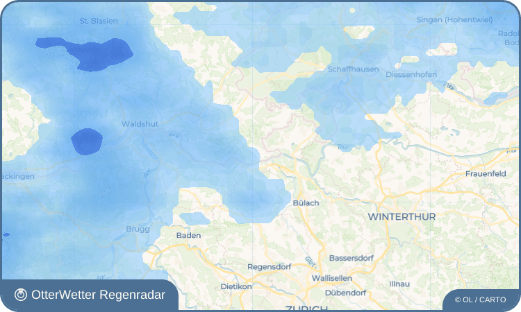 OtterWetter Regenradar-Widget Herdern