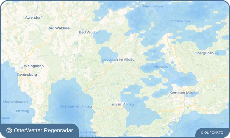 Widget-Vorschau für Herlazhofen Wetter-Widget-Vorschau mit Vorhersagedaten für Herlazhofen