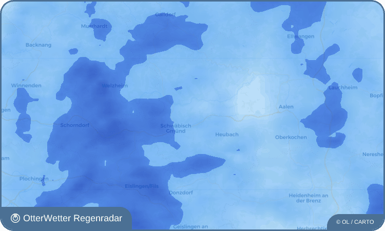 OtterWetter Regenradar-Widget Herlikofen