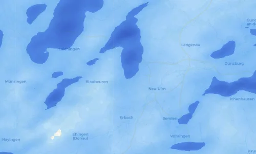 Regenradar Vorschaubild - Aktuelle Niederschläge in Herrlingen und Umgebung