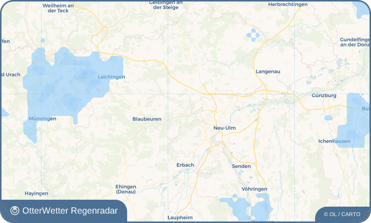 Widget-Vorschau für Herrlingen Wetter-Widget-Vorschau mit Vorhersagedaten für Herrlingen