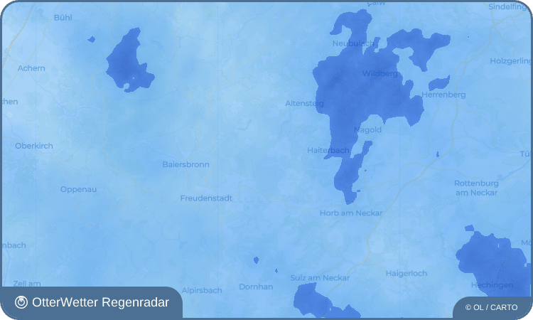 Widget-Vorschau für Herzogsweiler Wetter-Widget-Vorschau mit Vorhersagedaten für Herzogsweiler