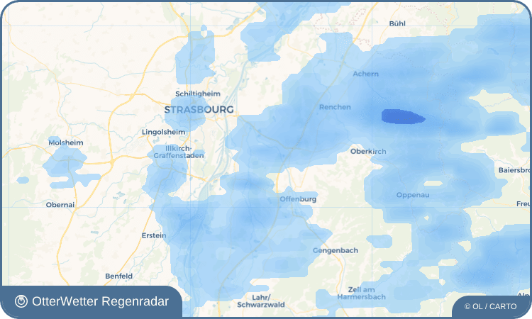 Wetter-Widget-Vorschau mit Vorhersagedaten für Hesselhurst