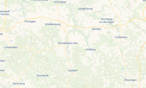 Regenradar Vorschaubild - Aktuelle Niederschläge in Hessental und Umgebung