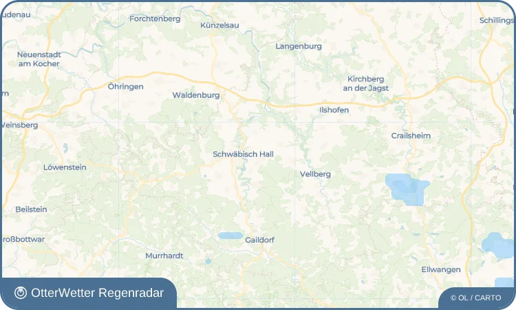 Widget-Vorschau für Hessental Wetter-Widget-Vorschau mit Vorhersagedaten für Hessental