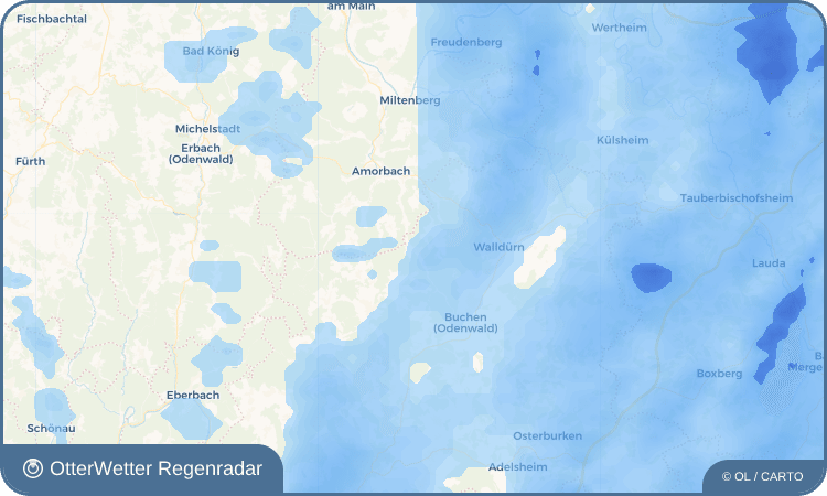 OtterWetter Regenradar-Widget Hettigenbeuern