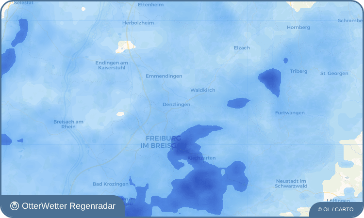 OtterWetter Regenradar-Widget Heuweiler