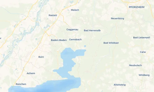 Regenradar Vorschaubild - Aktuelle Niederschläge in Hilpertsau und Umgebung