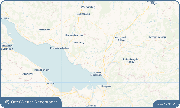 OtterWetter Regenradar-Widget Hiltensweiler