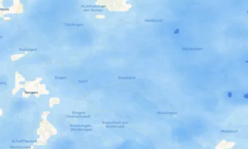 Regenradar Vorschaubild - Aktuelle Niederschläge in Hindelwangen und Umgebung