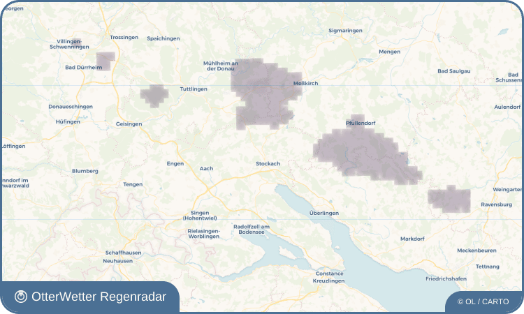 OtterWetter Regenradar-Widget Hindelwangen