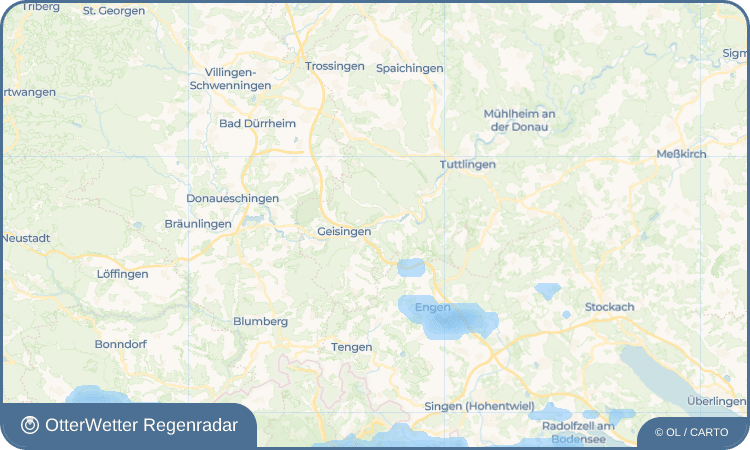 OtterWetter Regenradar-Widget Hintschingen