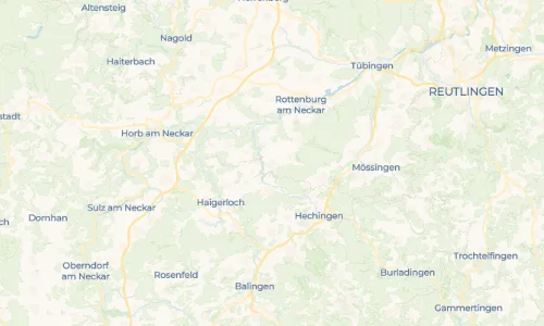 Regenradar Vorschaubild - Aktuelle Niederschläge in Hirrlingen und Umgebung