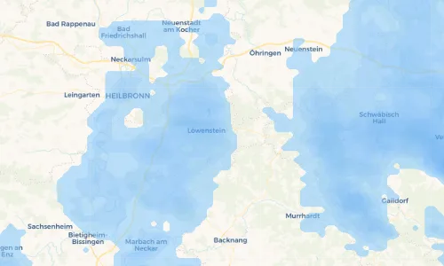 Regenradar Vorschaubild - Aktuelle Niederschläge in Hirrweiler und Umgebung