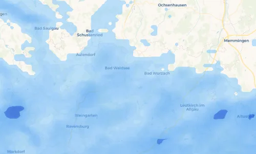 Regenradar-Vorschau: aktuelle Niederschläge in Hittisweiler und Umgebung
