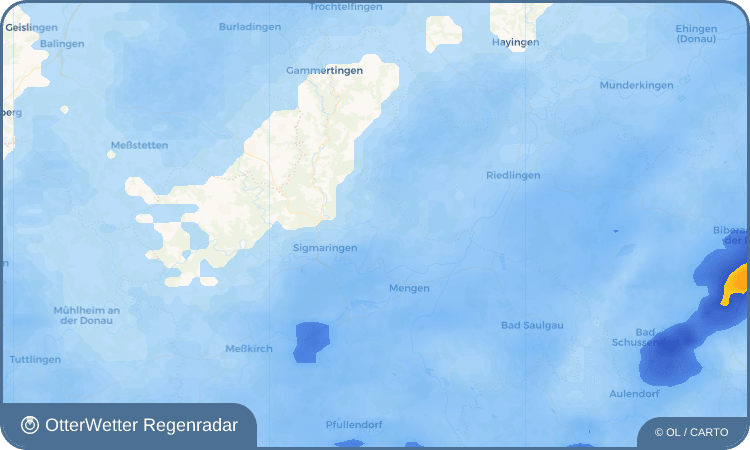 OtterWetter Regenradar-Widget Hitzkofen
