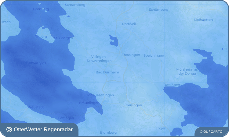 OtterWetter Regenradar-Widget Hochemmingen