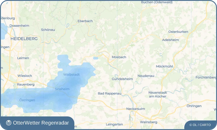 Widget-Vorschau für Hochhausen Wetter-Widget-Vorschau mit Vorhersagedaten für Hochhausen