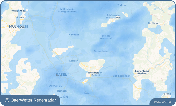 OtterWetter Regenradar-Widget Höllstein
