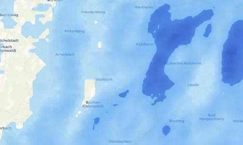 Regenradar Vorschaubild - Aktuelle Niederschläge in Höpfingen und Umgebung