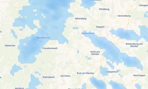Regenradar Vorschaubild - Aktuelle Niederschläge in Hörschweiler und Umgebung