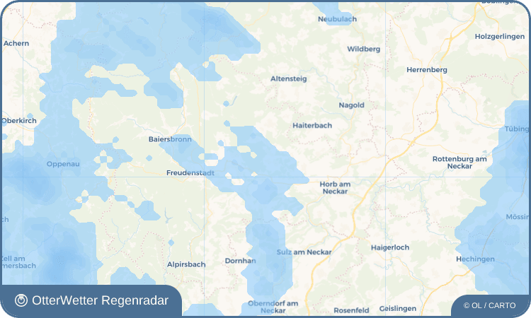 OtterWetter Regenradar-Widget Hörschweiler