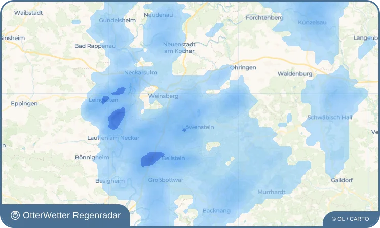 Wetter-Widget-Vorschau mit Vorhersagedaten für Hößlinsülz