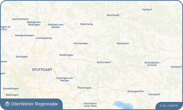 OtterWetter Regenradar-Widget Hößlinswart