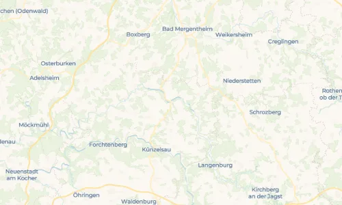 Regenradar Vorschaubild - Aktuelle Niederschläge in Hohebach und Umgebung