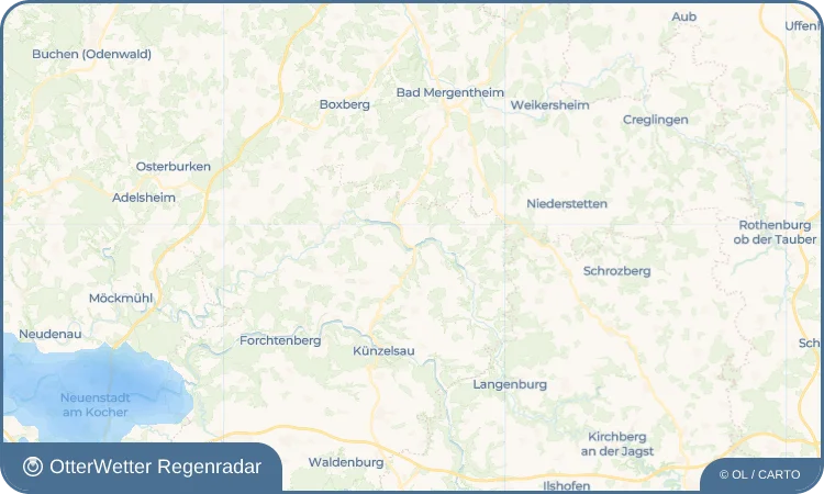 Widget-Vorschau für Hohebach Wetter-Widget-Vorschau mit Vorhersagedaten für Hohebach