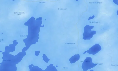 Regenradar Vorschaubild - Aktuelle Niederschläge in Hohenberg und Umgebung