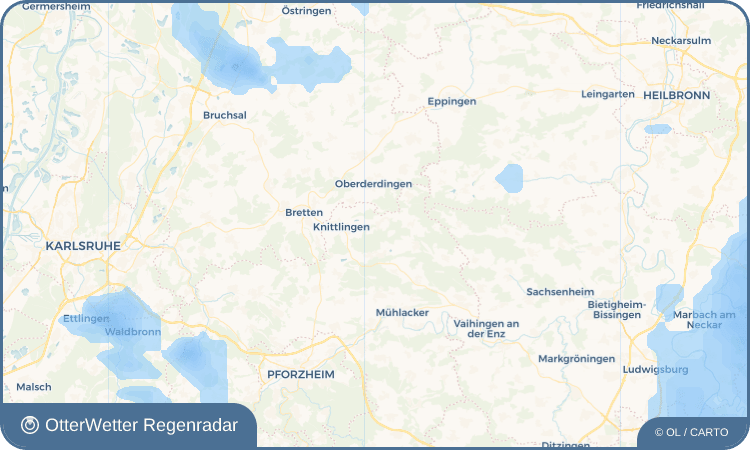 Widget-Vorschau für Hohenklingen Wetter-Widget-Vorschau mit Vorhersagedaten für Hohenklingen