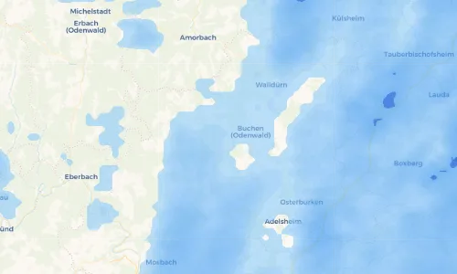 Regenradar Vorschaubild - Aktuelle Niederschläge in Hollerbach und Umgebung