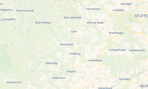 Regenradar Vorschaubild - Aktuelle Niederschläge in Holzbronn und Umgebung