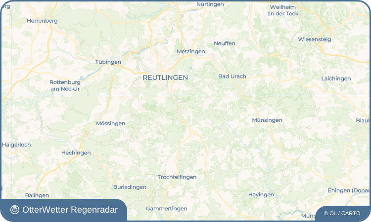 OtterWetter Regenradar-Widget Holzelfingen