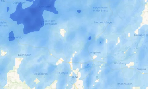 Regenradar Vorschaubild - Aktuelle Niederschläge in Holzkirch und Umgebung