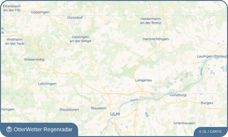 OtterWetter Regenradar-Widget Holzkirch