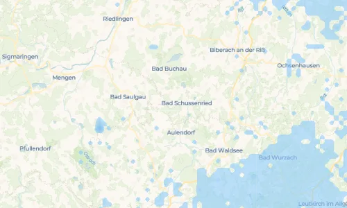 Regenradar Hopferbach: aktuelle Niederschläge in Hopferbach und Umgebung, Stand 26. Oktober 2026 um 20:20 Uhr
