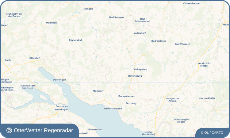 OtterWetter Regenradar-Widget Horgenzell