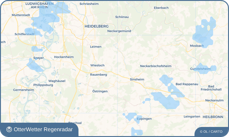 Wetter-Widget-Vorschau mit Vorhersagedaten für Horrenberg