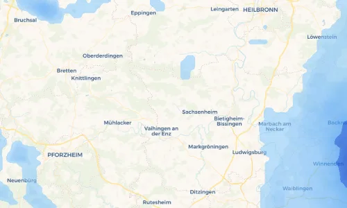 Regenradar Vorschaubild - Aktuelle Niederschläge in Horrheim und Umgebung