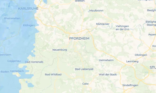 Regenradar Huchenfeld: aktuelle Niederschläge in Huchenfeld und Umgebung, Stand 18. Oktober 2026 um 1:50 Uhr