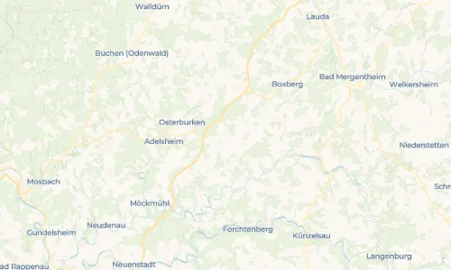 Regenradar Vorschaubild - Aktuelle Niederschläge in Hüngheim und Umgebung