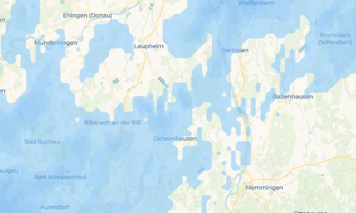 Regenradar Vorschaubild - Aktuelle Niederschläge in Hürbel und Umgebung