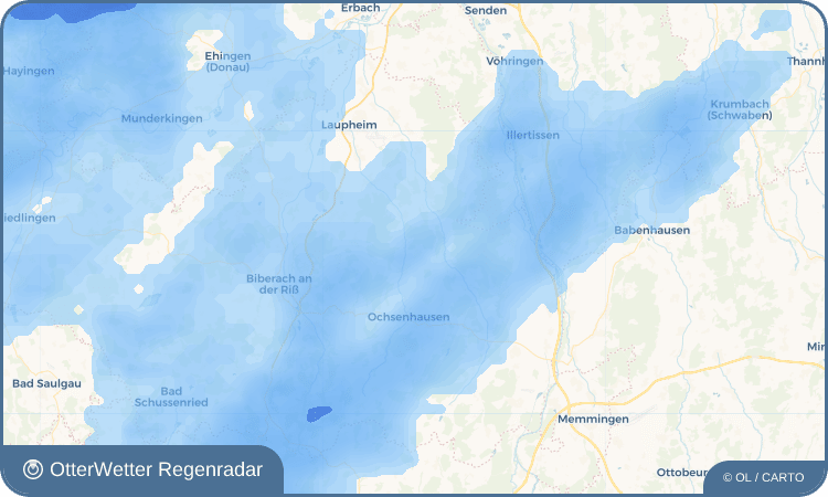 OtterWetter Regenradar-Widget Hürbel