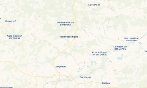 Regenradar-Vorschau: aktuelle Niederschläge in Hürben und Umgebung
