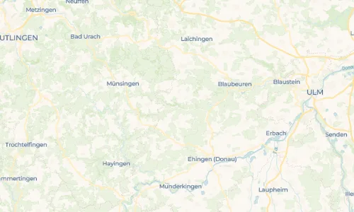 Regenradar Vorschaubild - Aktuelle Niederschläge in Hütten und Umgebung